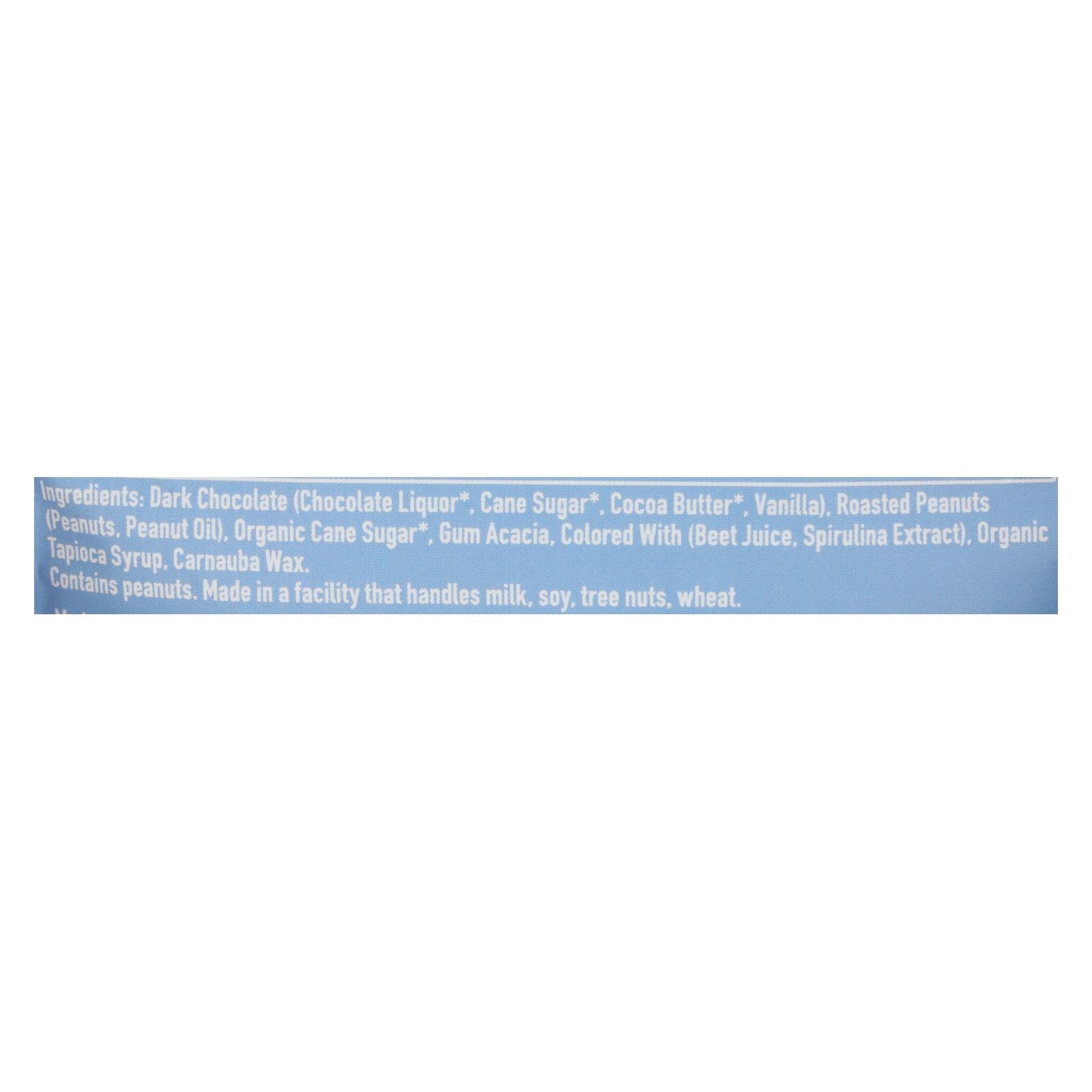 Unreal - Chocolate Gems Dk Peanut - Case Of 12 - 1.5 Oz - Maras Green