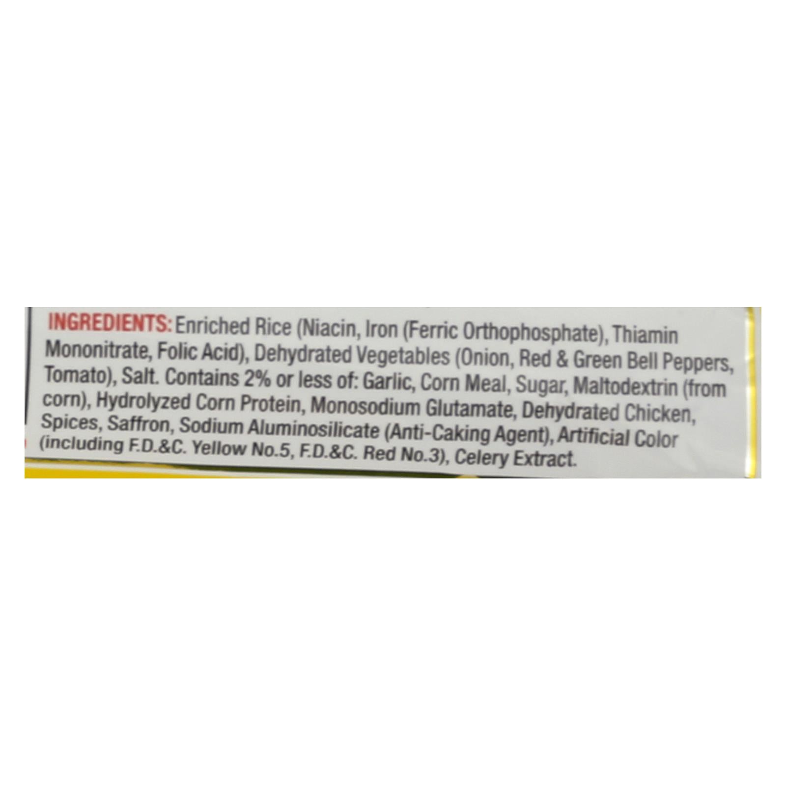 Vigo Yellow Rice - Case Of 12 - 16 Oz. - Maras Green