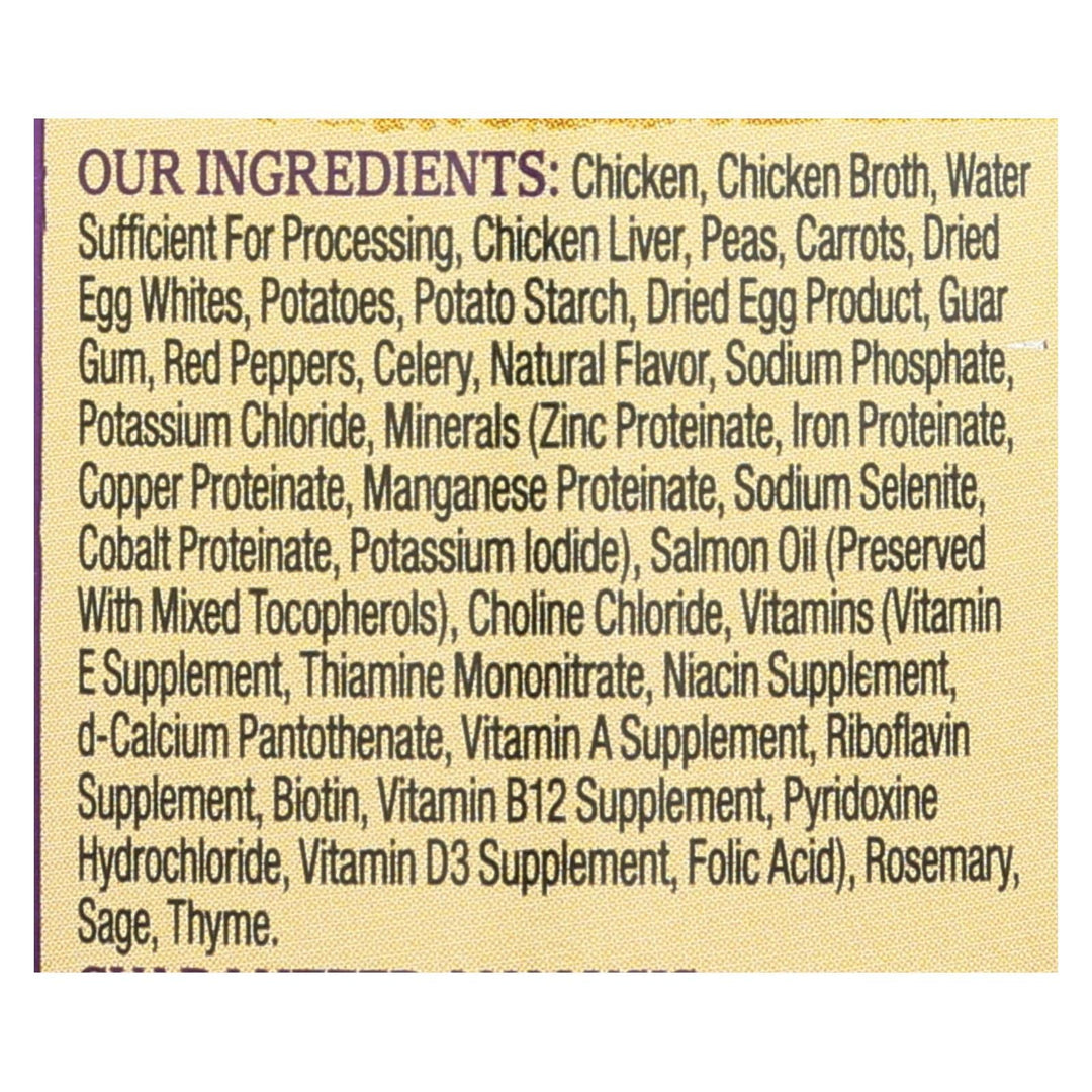 Wellness Pet Products Dog Food - Chicken With Peas And Carrots - Case Of 12 - 12.5 Oz. - Maras Green