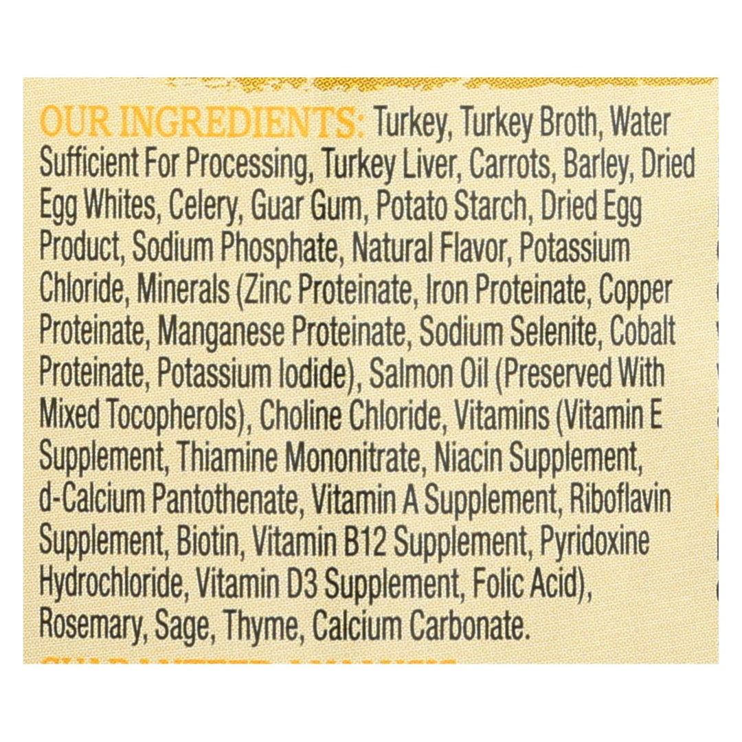 Wellness Pet Products Dog Food - Turkey With Barley And Carrots - Case Of 12 - 12.5 Oz. - Maras Green