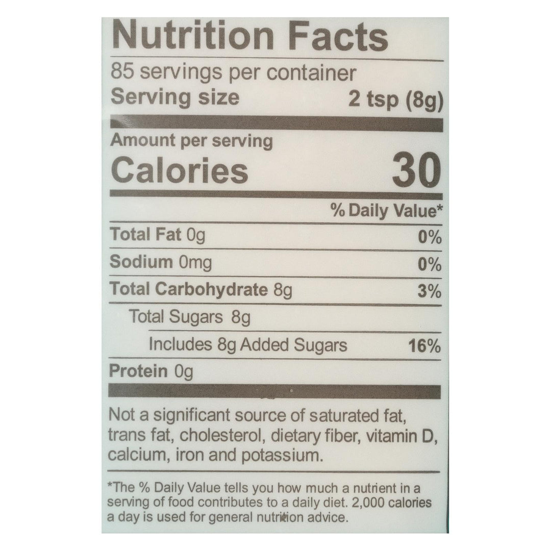 Wholesome Sweeteners Sugar - Natural Cane - Fair Trade - 1.5 Lbs - Case Of 12 - Maras Green