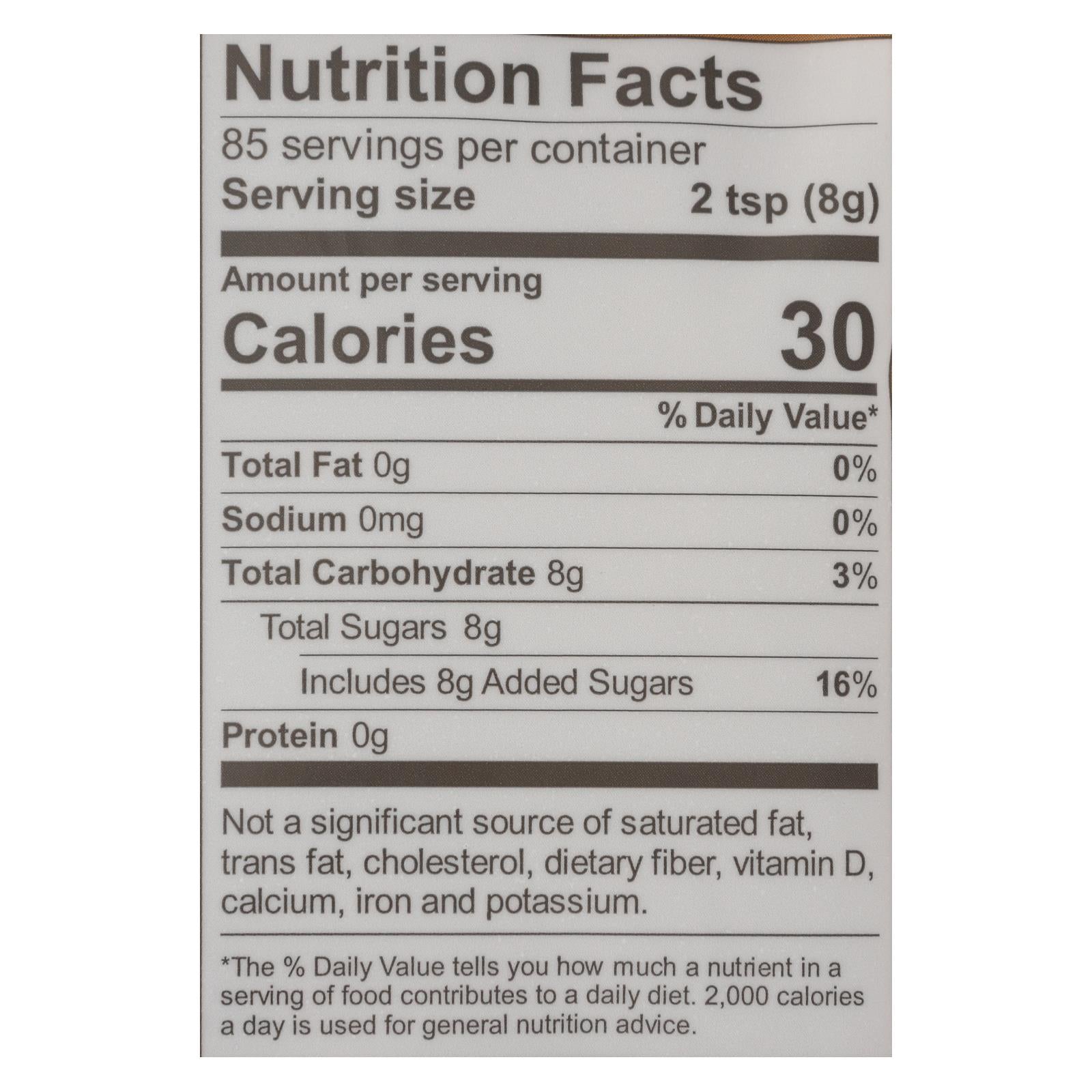 Wholesome Sweeteners Sugar - Natural Raw Cane - Turbinado - Fair Trade - 1.5 Lb - Case Of 12 - Maras Green