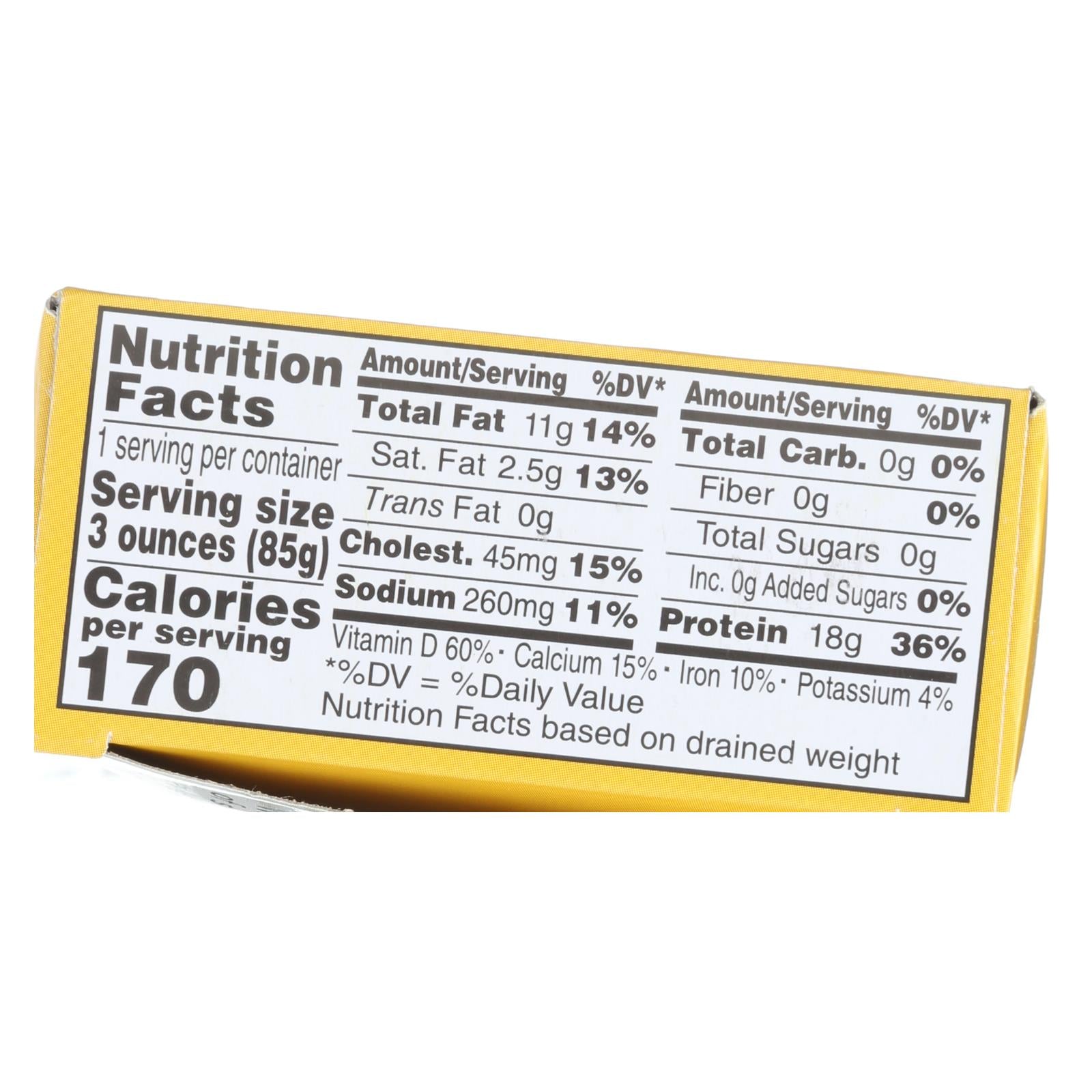 Wild Planet Sardines In Oil - Lemon - Case Of 12 - 4.375 Oz. - Maras Green