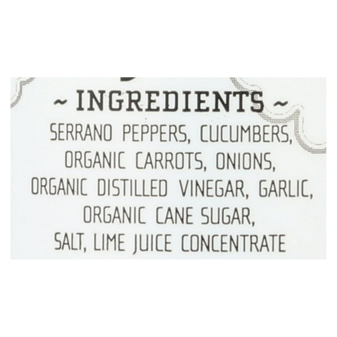 Yellowbird Sauce - Serrano - Case Of 6 - 9.8 Oz - Maras Green