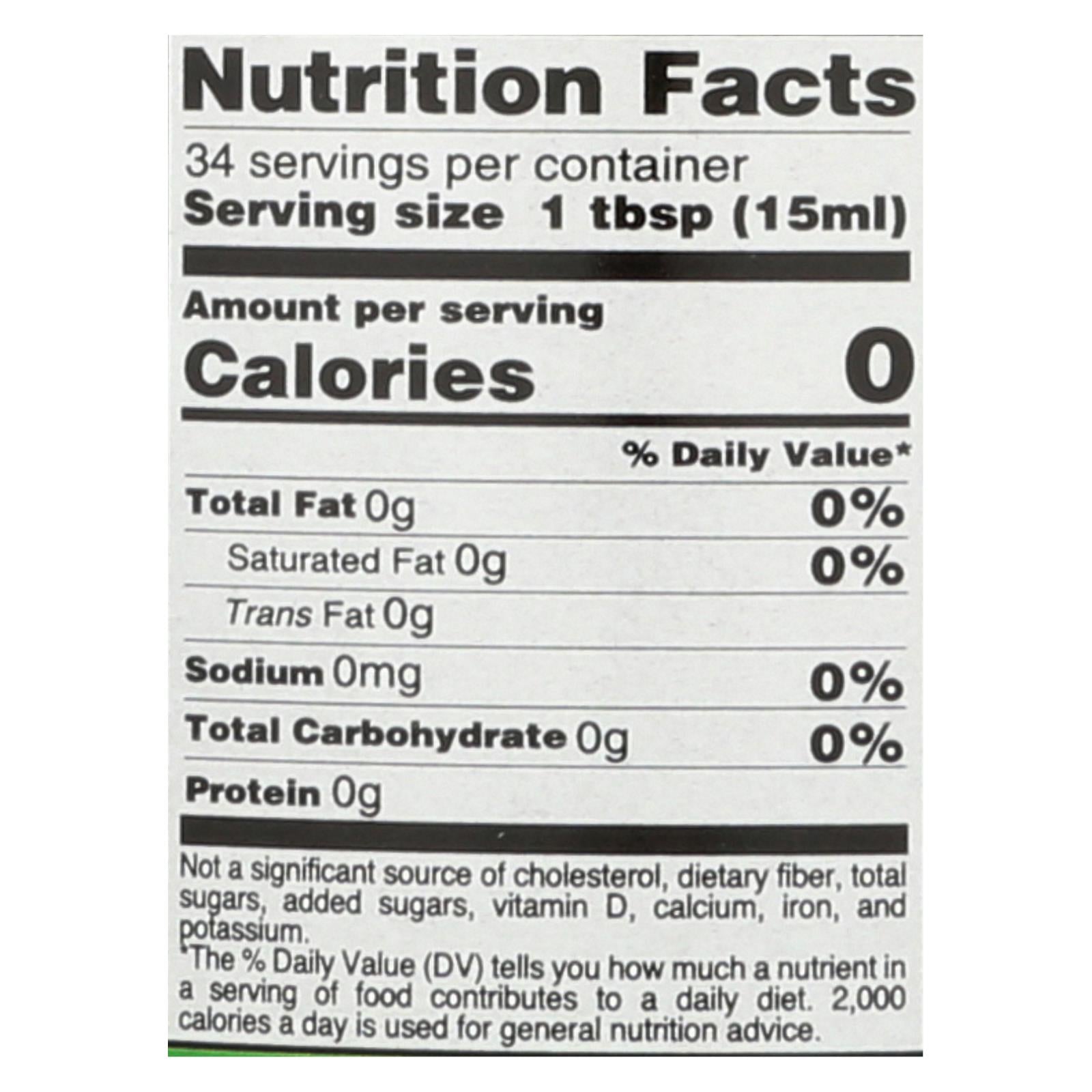 Zoe - Apple Cider Vinegar - Case Of 6 - 17 Fl Oz. - Maras Green