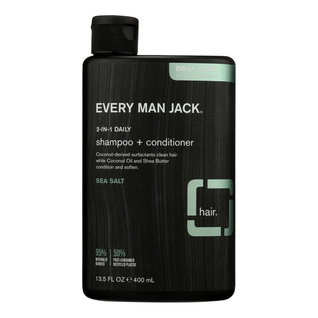 Every Man Jack - Shamp&cond 2-in-1 Sea Salt - 1 Each-13.5 Fz - Maras Green