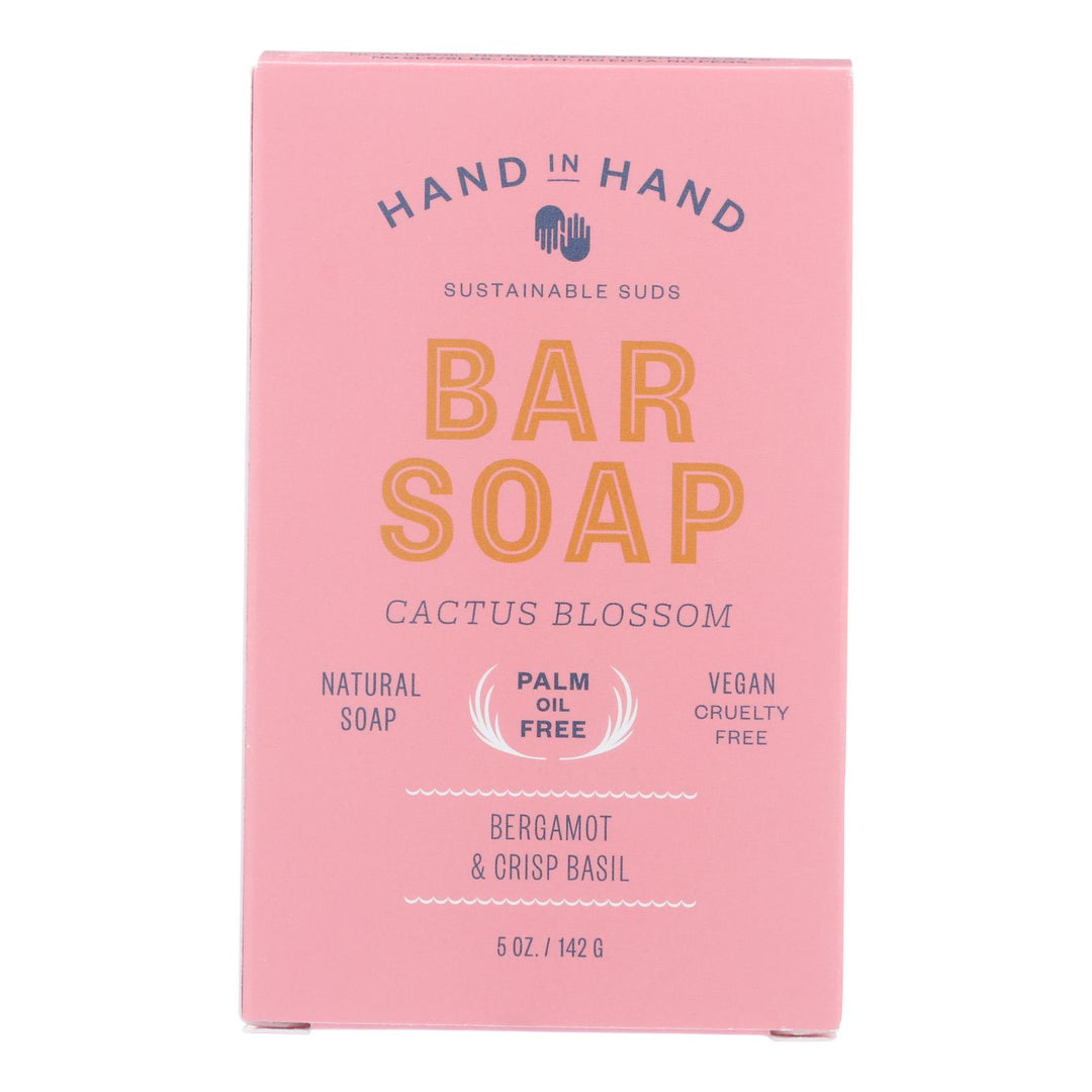 Hand In Hand - Bar Soap Cactus Blossom - Each Of 1-5 Oz - Maras Green