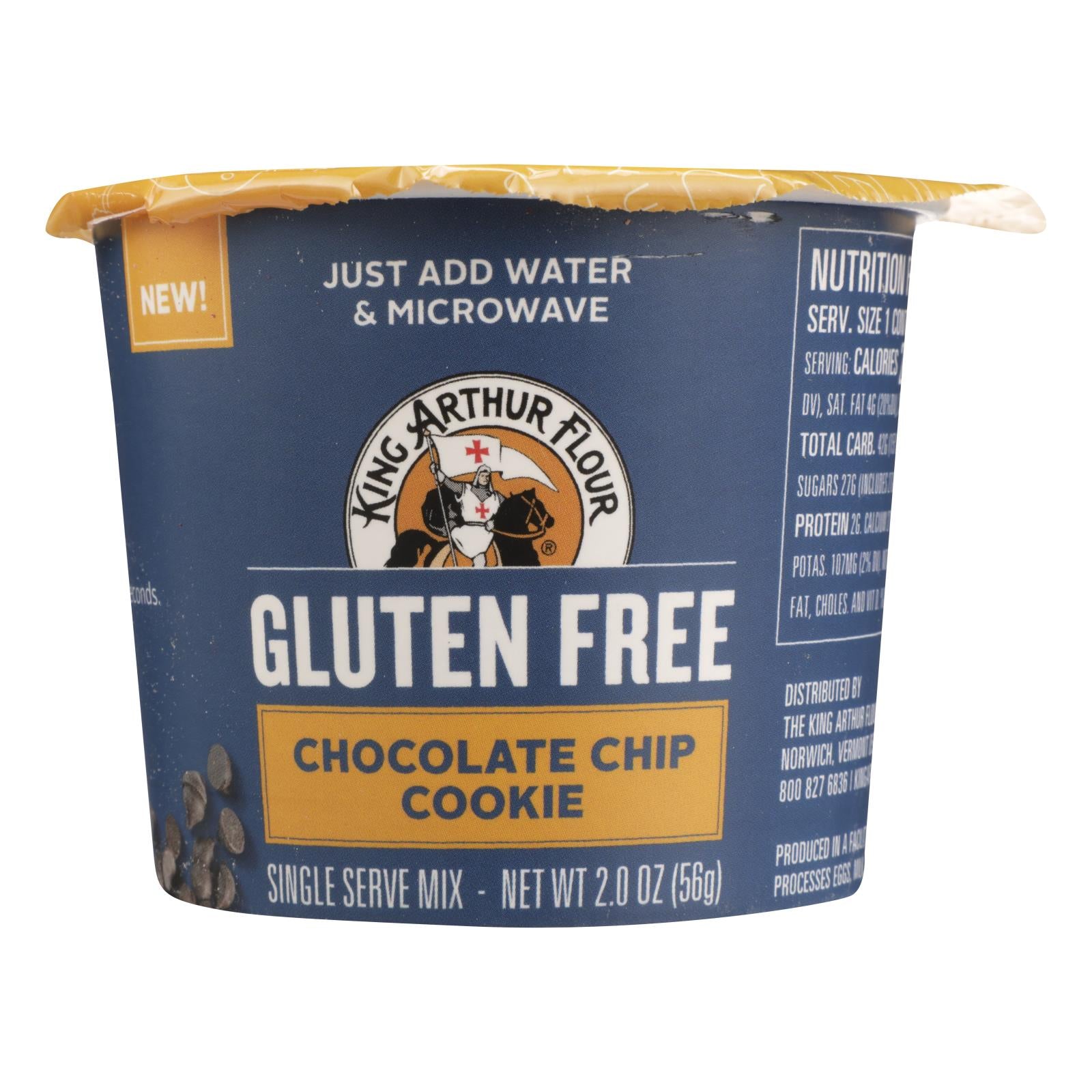 King Arthur - Mix Chocolate Chip Cookie Gluten Free - Case Of 12 - 2 Oz - Maras Green