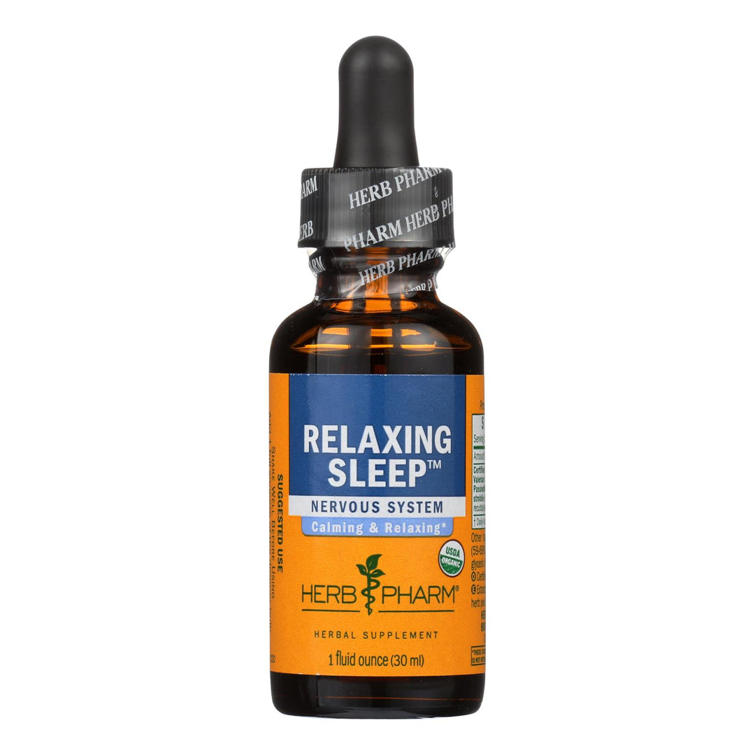 Herb Pharm - Relaxing Sleep Tonic - 1 Each-1 Fz - Maras Green