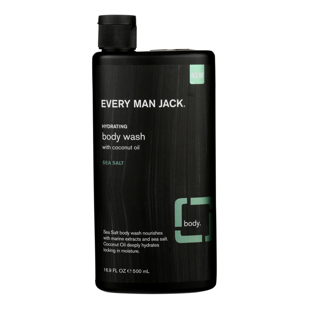 Every Man Jack - Body Wash Sea Salt - 1 Each-16.9 Fz - Maras Green