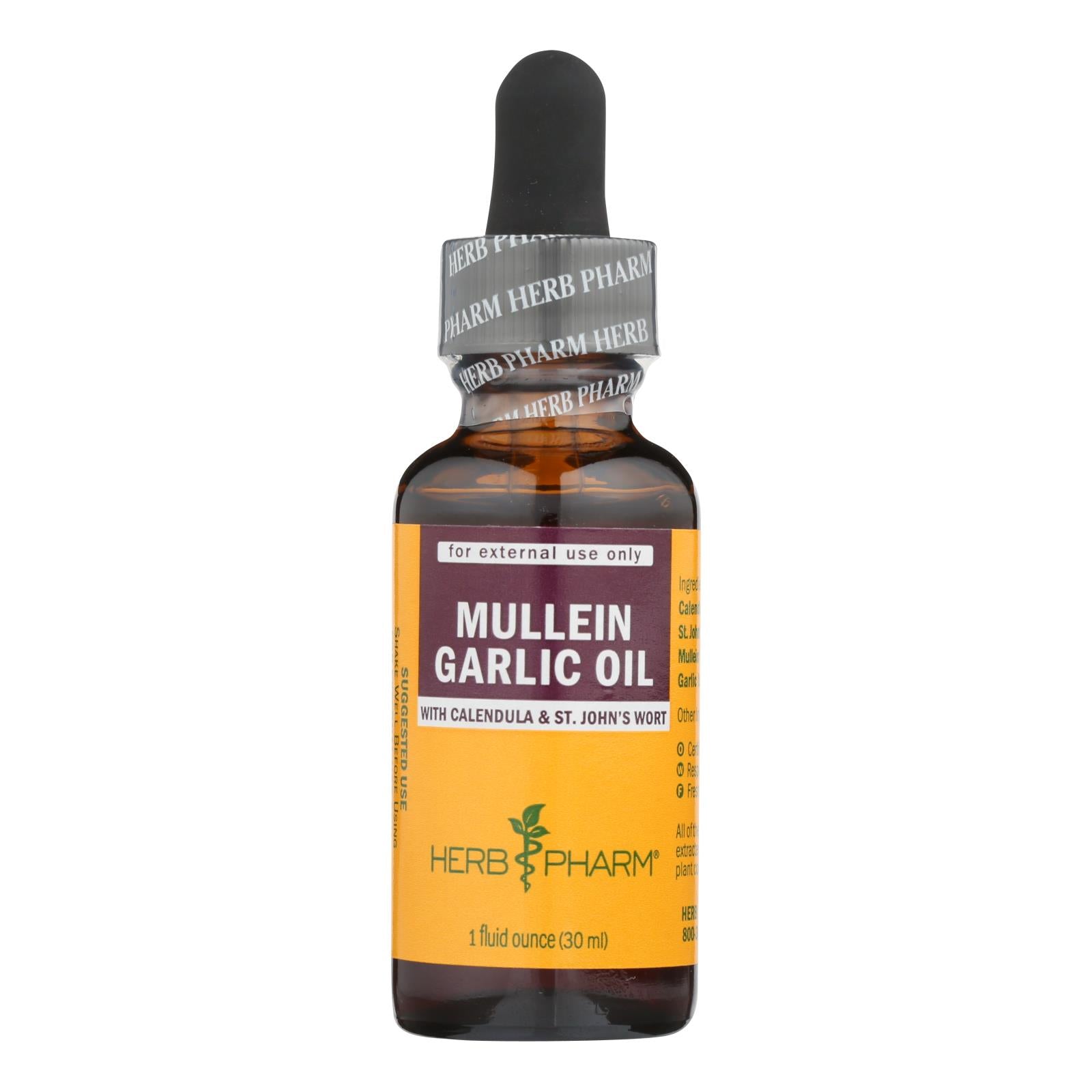 Herb Pharm - Mullein-garlic Compound - 1 Each-1 Fz - Maras Green