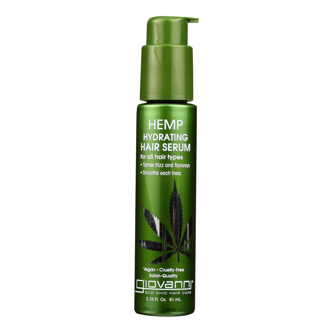 Giovanni Hair Care Products - Hemp Hair Serum Hydrate - 1 Each-2.75 Fz - Maras Green