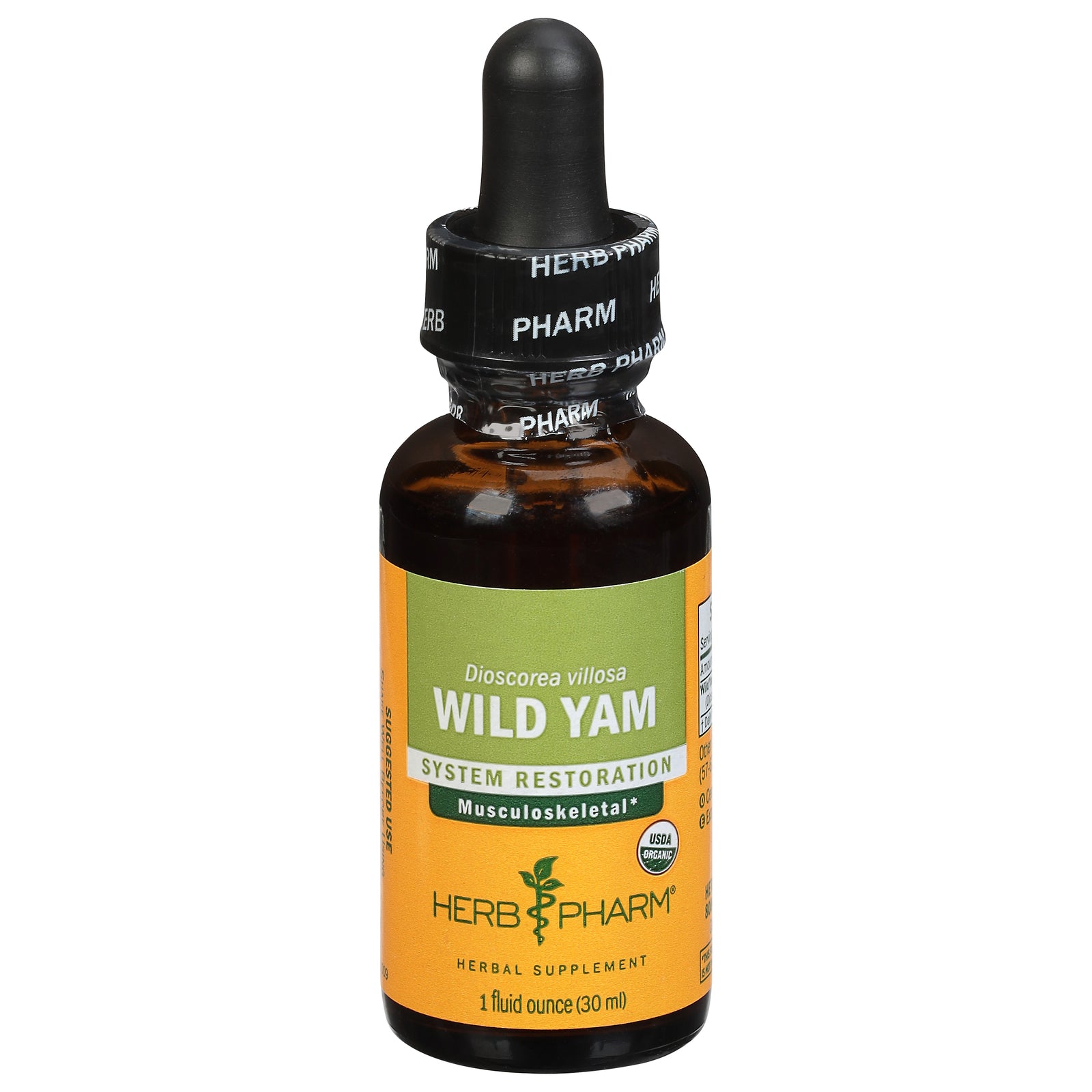 Herb Pharm - Wild Yam - 1 Each-1 Fz - Maras Green