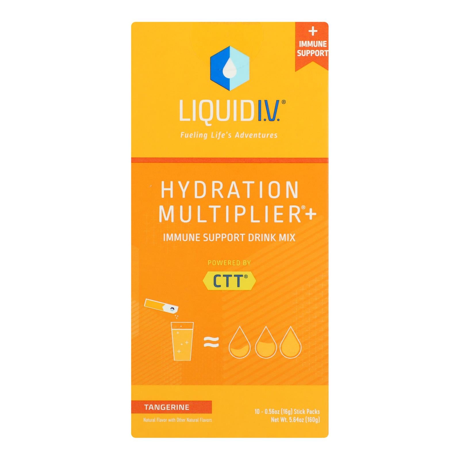 Liquid I.v. - Drink Mx Hydrt Immn 10 Ct - 1 Each-5.65 Oz - Maras Green