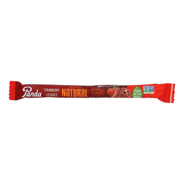 Panda Licorice - Licorice Strawberry - Case Of 20 - 1.1 Oz - Maras Green