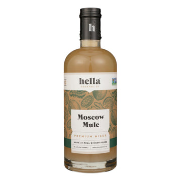 Hella - Mixer Moscow Mule Ginger Lm - Case Of 6 - 25.4 Fz - Maras Green
