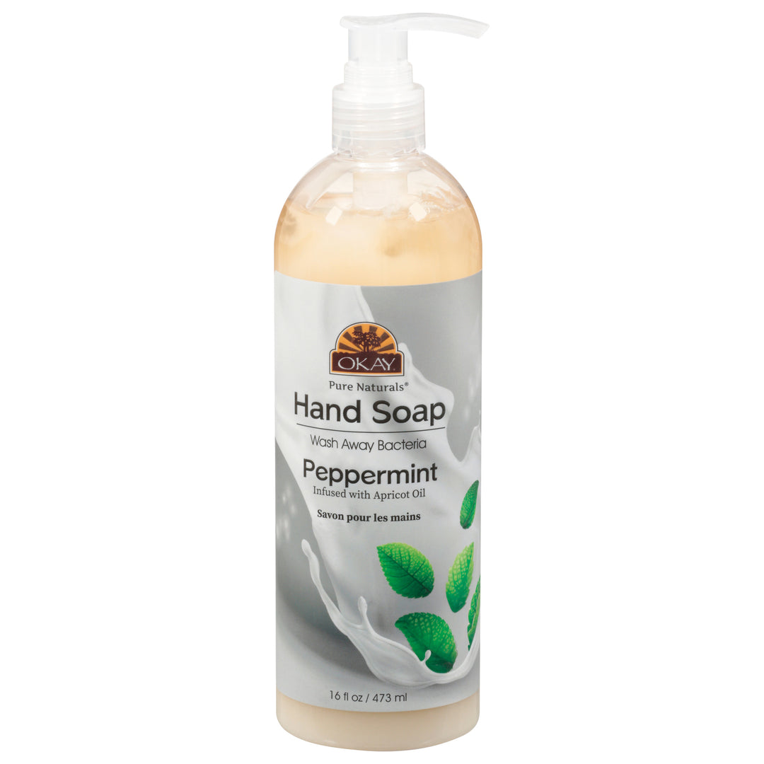 Okay Pure Naturals - Hand Soap Peppermint - 1 Each 1-16 Fz - Maras Green