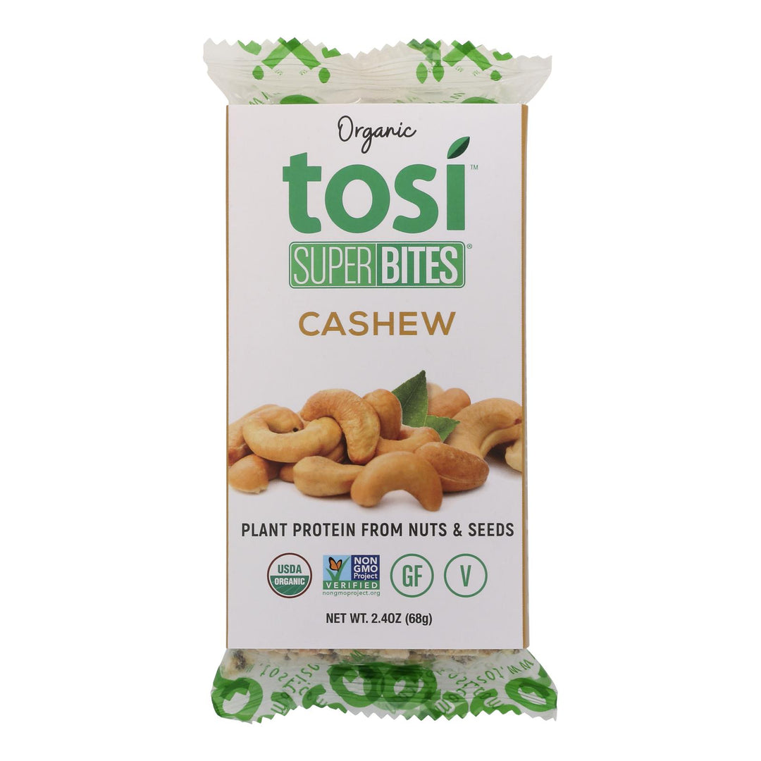 Tosi - Superbites Cashew - Case Of 12 - 2.4 Oz - Maras Green