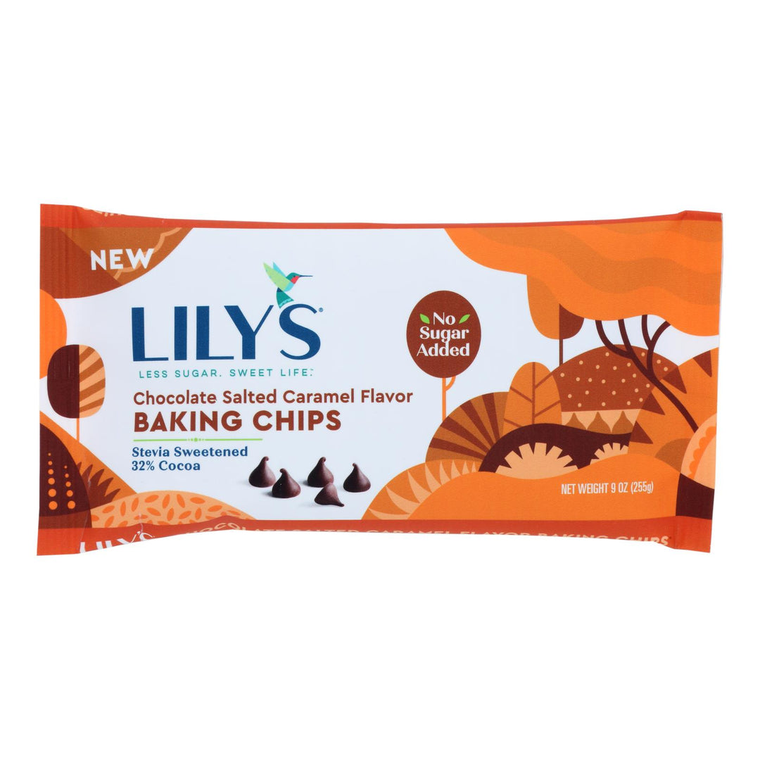 Lilys - Bkng Chip Salted Caramel - Case Of 12 - 9 Oz - Maras Green