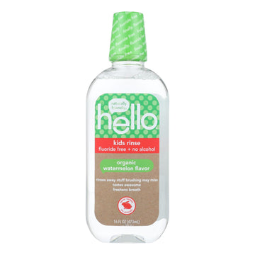 Hello Products Llc - Kd Rinse Flride Fr Wtrmln - 1 Each-16 Fz - Maras Green