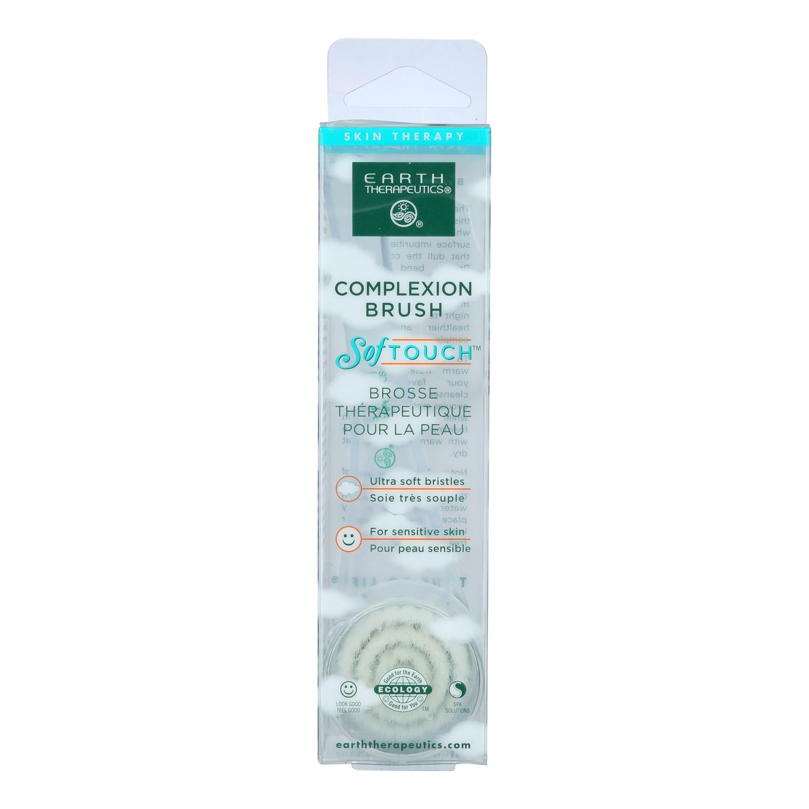 Earth Therapeutics - Brush Soft Tch Complexion - 1 Each - Brush - Maras Green