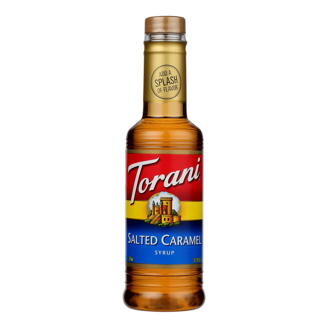 Torani - Coffee Syrup - Salted Caramel - Case Of 4 - 12.7 Fl Oz. - Maras Green