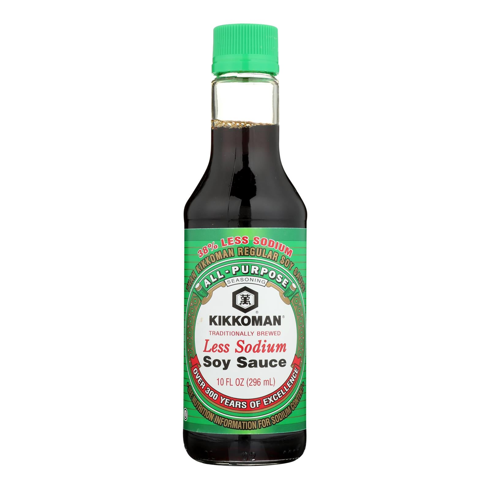 Kikkoman Sauce - Soy - Light - Case Of 12 - 10 Fl Oz - Maras Green