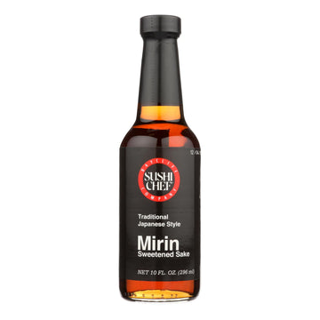 Sushi Chef Traditional Japanese Style Mirin Sweetened Sake - Case Of 6 - 10 Oz. - Maras Green