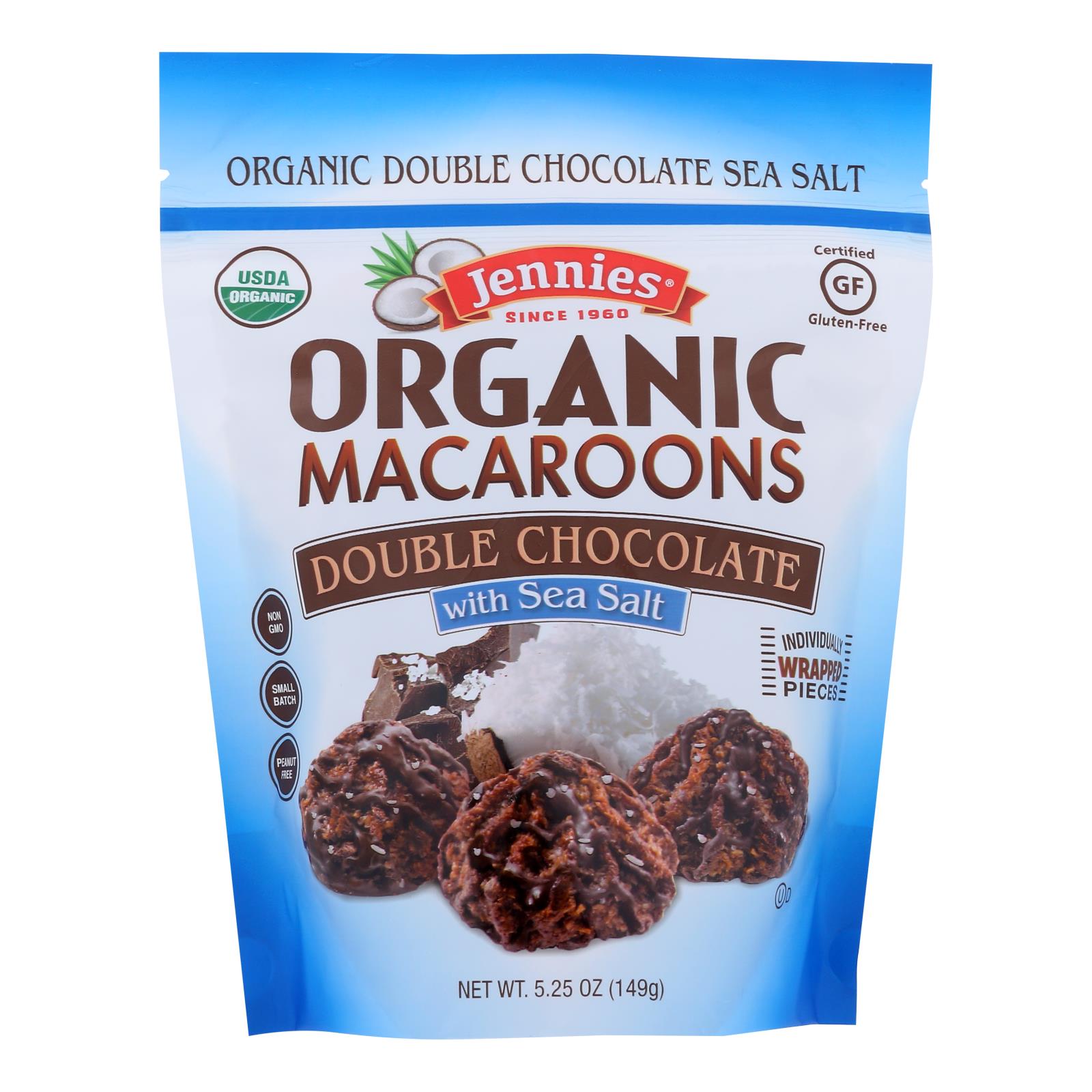 Jennies - Macaroon Double Chocolate Ss - Case Of 6 - 5.25 Oz - Maras Green