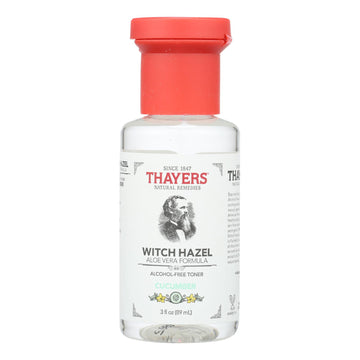 Thayers Witch Hazel Astringent - Cucumber - Case Of 24 - 3 Fl Oz - Maras Green