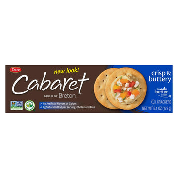 Breton/dare - Crackers Cabaret - Case Of 12 - 6.1 Oz - Maras Green