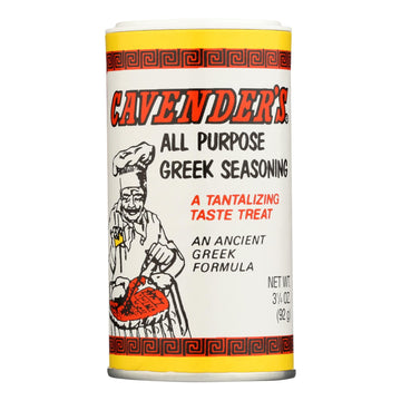 Cavender Season - Greek - Case Of 12 - 3.3 Oz - Maras Green