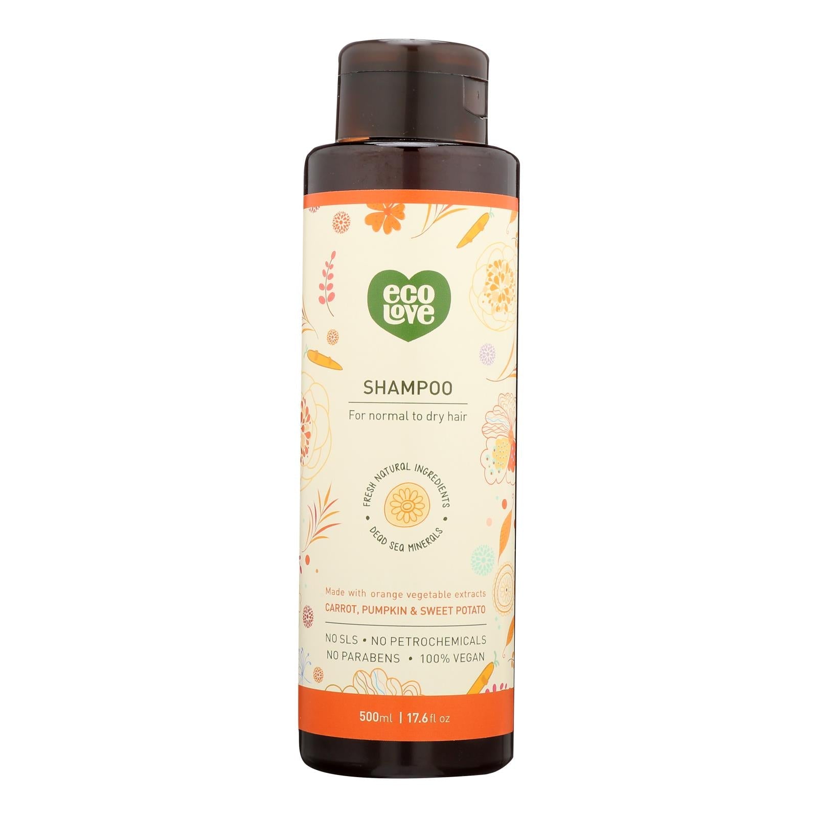 Ecolove - Shampoo Orange Veg Nrml&dry - 1 Each - 17.6 Fz - Maras Green