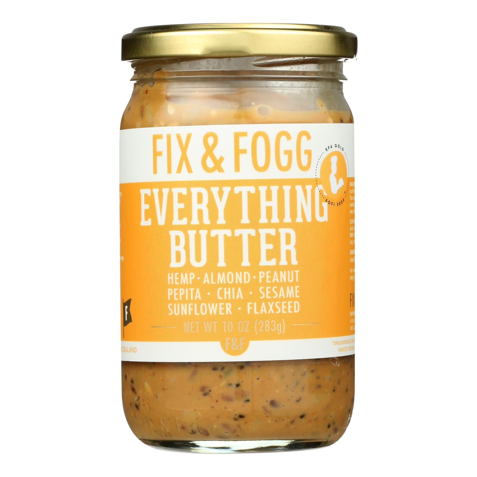 Fix & Fogg - Nut Butter Everything - Case Of 6 - 10 Oz - Maras Green