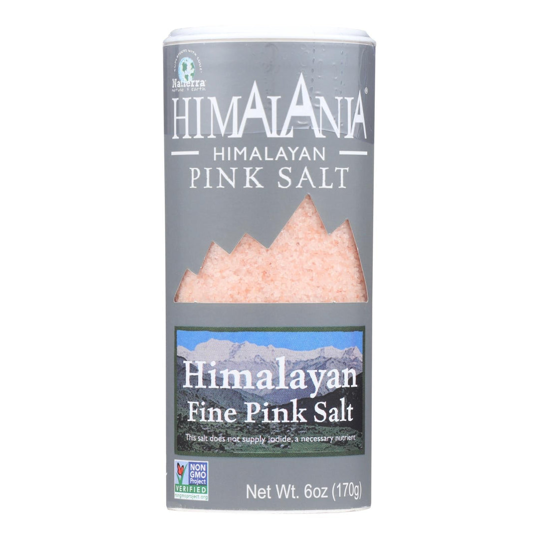Himalania Fine Grain Himalayan Pink Salt Shaker - Case Of 6 - 6 Oz. - Maras Green