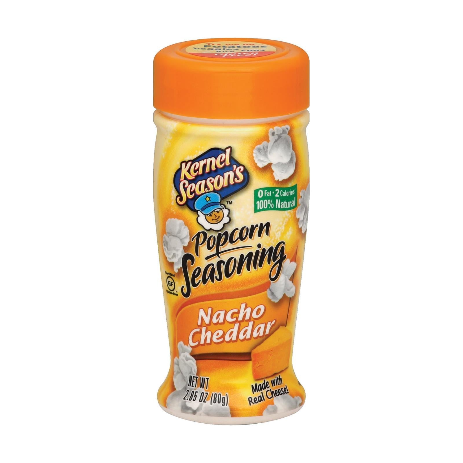 Kernel Seasons Popcorn Seasoning - Nacho Cheddar - Case Of 6 - 2.85 Oz. - Maras Green