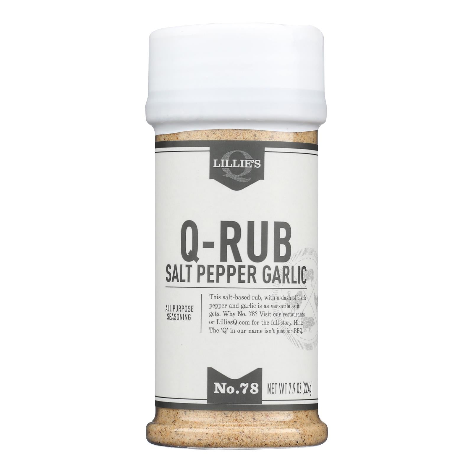 Lillies Q - Rub Q - Case Of 6 - 7.9 Oz - Maras Green