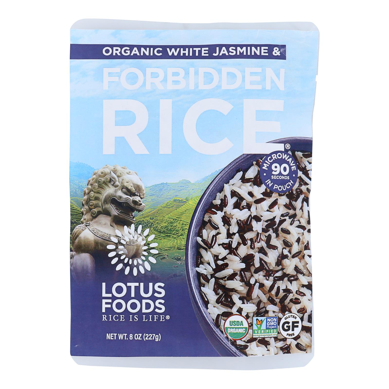 Lotus Foods - Rice Wht Jas & Frbdn - Case Of 6 - 8 Oz - Maras Green