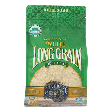 Lundberg Family Farms Organic White Organic Long Grain Rice - Case Of 6 - 2 Lb. - Maras Green