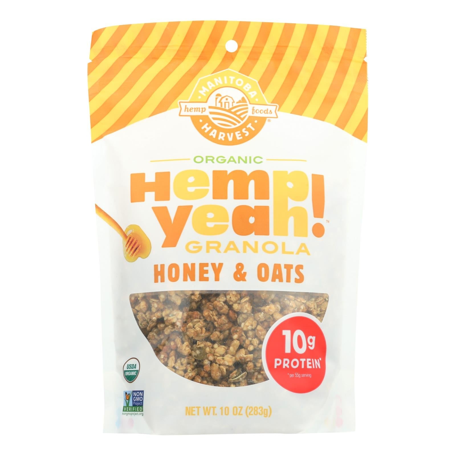 Manitoba Harvest - Granola Hemp Hny/oats - Case Of 6 - 10 Oz - Maras Green