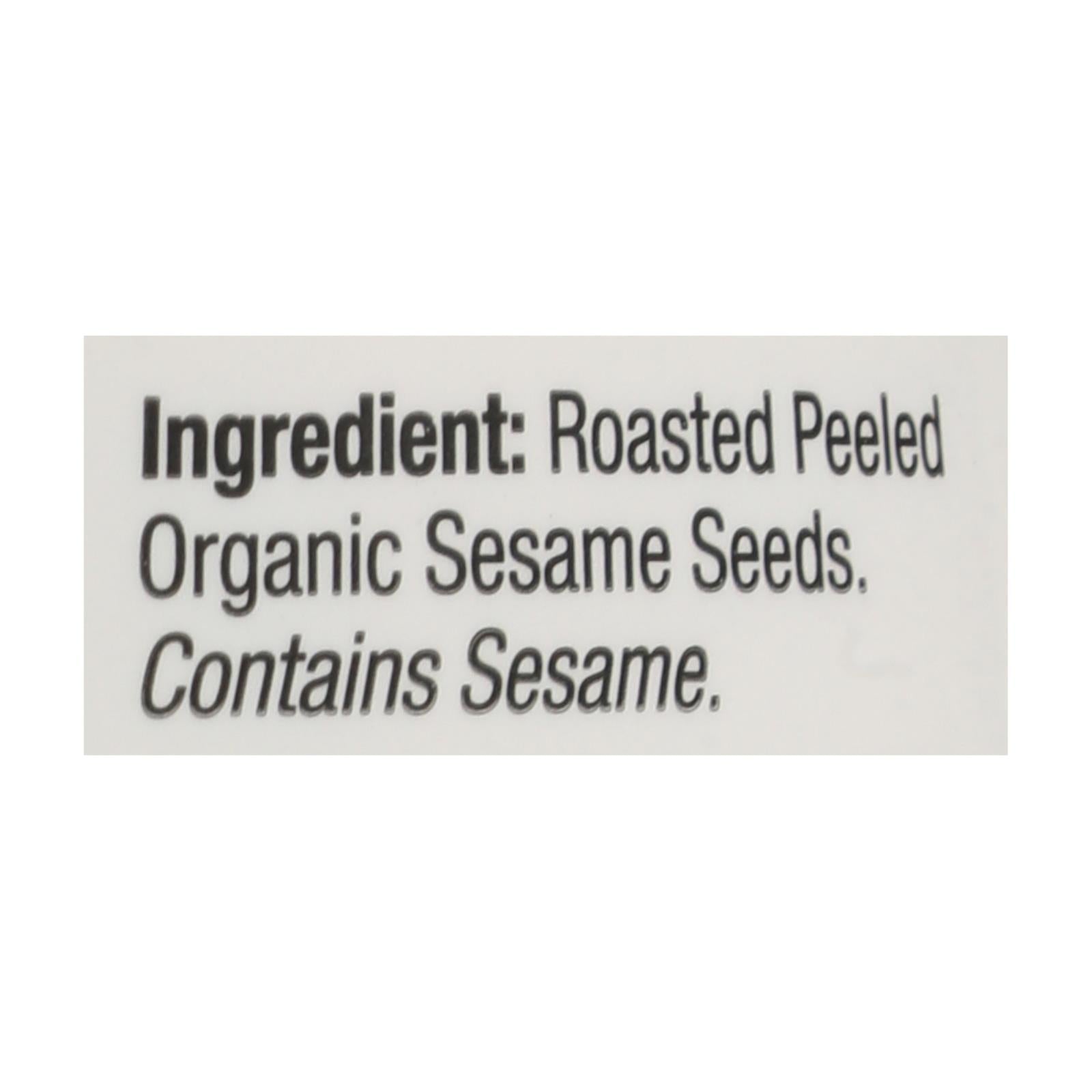Mighty Sesame Company - Tahini Organic Fine Sesame - Case Of 8 - 10.9 Oz - Maras Green