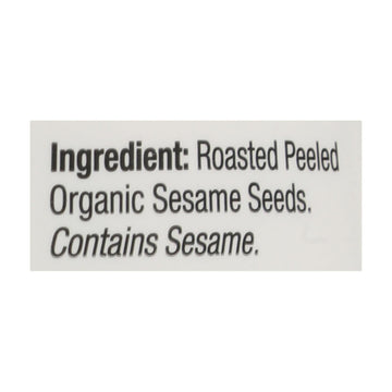 Mighty Sesame Company - Tahini Organic Fine Sesame - Case Of 8 - 10.9 Oz - Maras Green