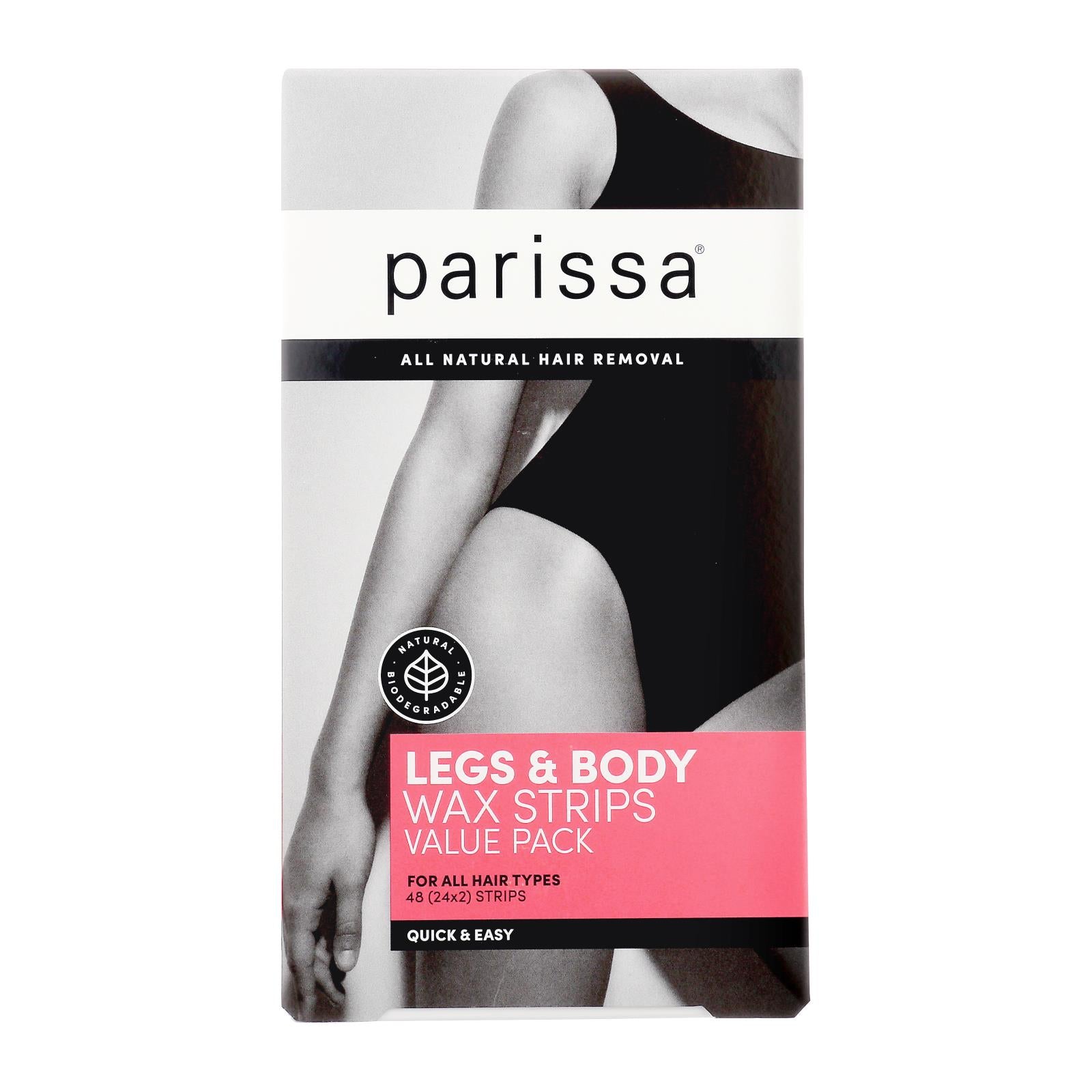 Parissa - Wax Strps Qk Ezy Leg Body - 1 Each 1 - 48 Ct - Maras Green