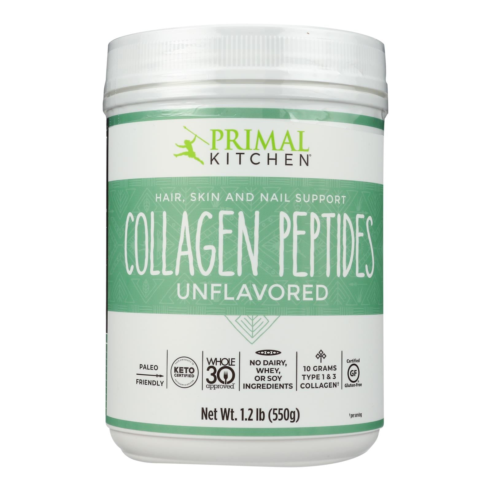Primal Kitchen - Collagen Peptides Unflav - 1 Each 1 - 1.2 Lb - Maras Green