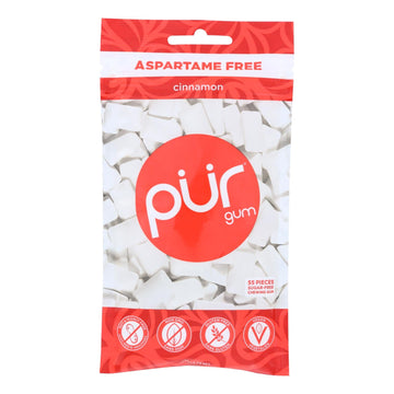 Pur Cinnamon Gum - Case Of 12 - 2.72 Oz - Maras Green