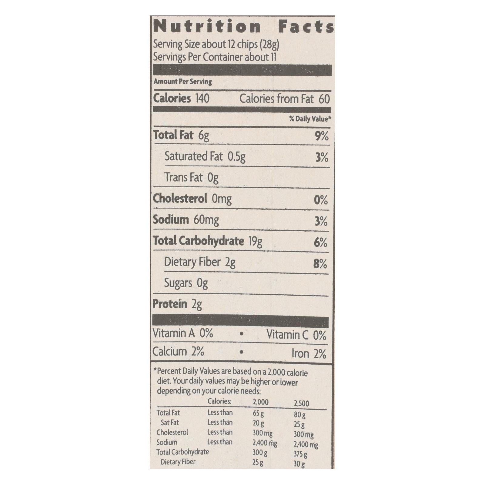 Que Pasa - Tortilla Chips Blue - Case Of 6 - 11 Oz - Maras Green