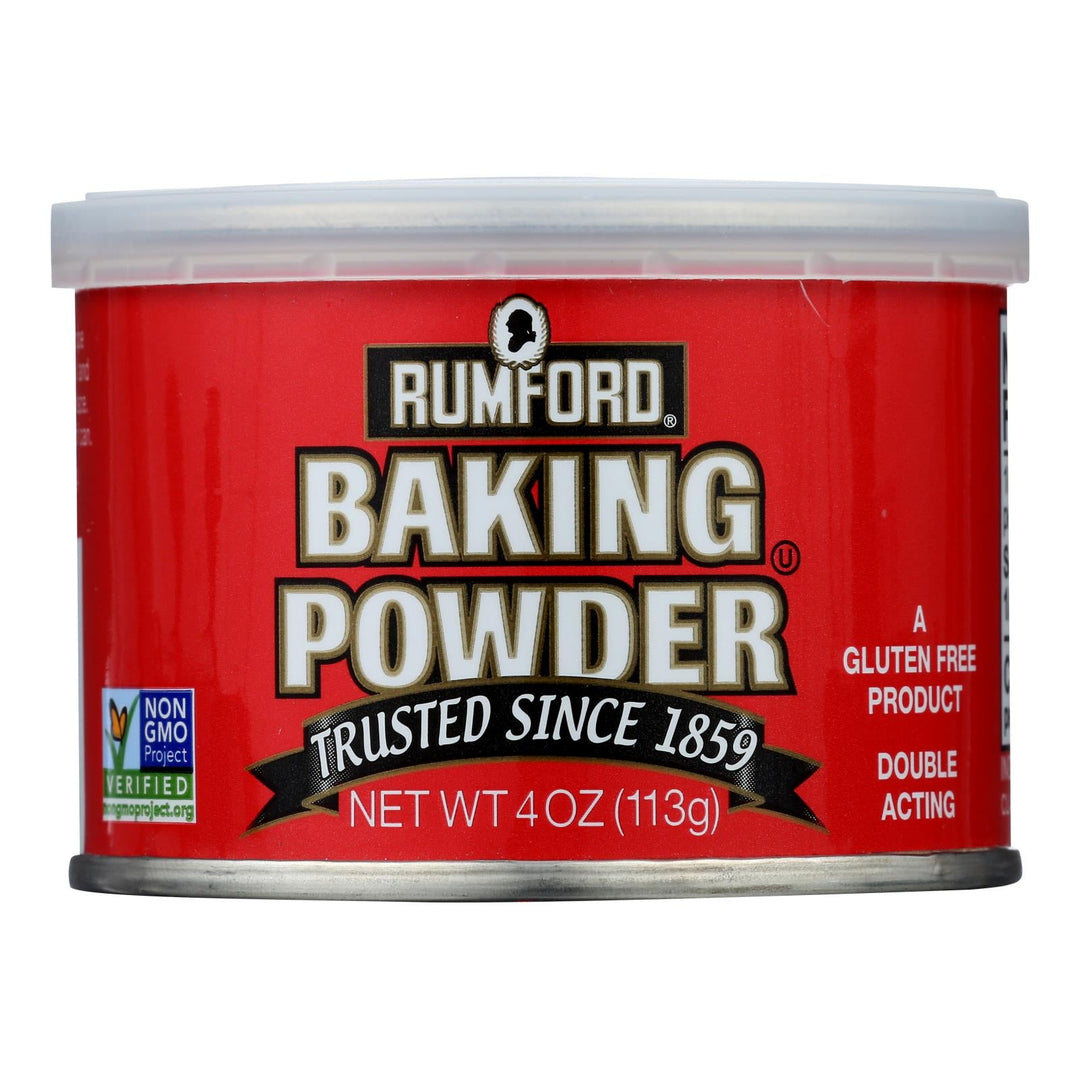Rumford - Baking Powder - Aluminum - free - Case Of 24 - 4 Oz. - Maras Green