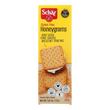 Schar - Crackers Honeygrams Gluten Free - Case Of 6 - 5.6 Oz - Maras Green