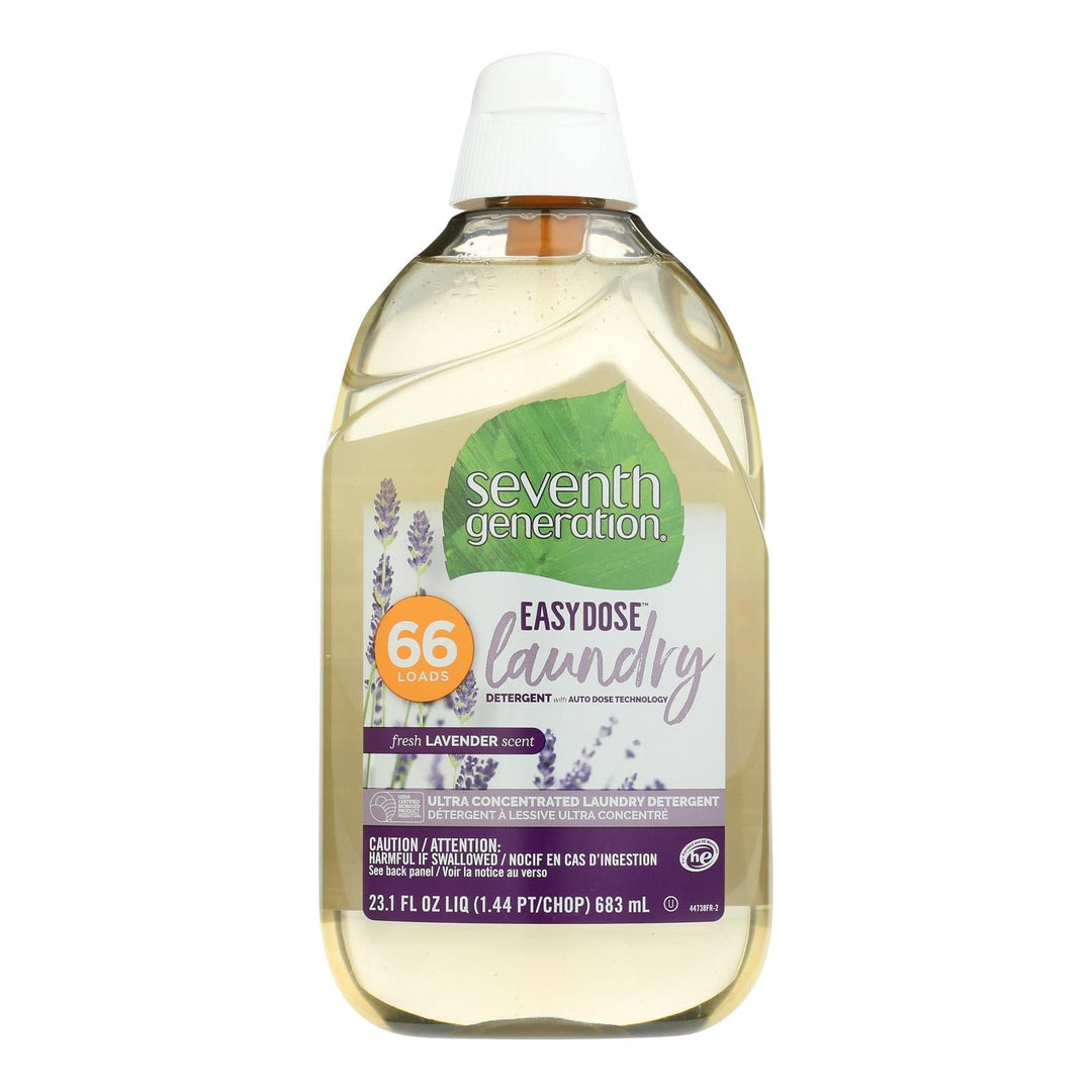 Seventh Generation - Ez Dose Laundry Lavender - Case Of 6 - 23.1 Fz - Maras Green