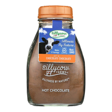 Sillycow Farms Hot Chocolate - Double Chocolate - Case Of 6 - 16.9 Oz. - Maras Green